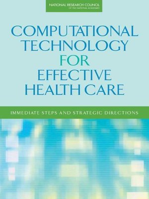 cover image of Computational Technology for Effective Health Care